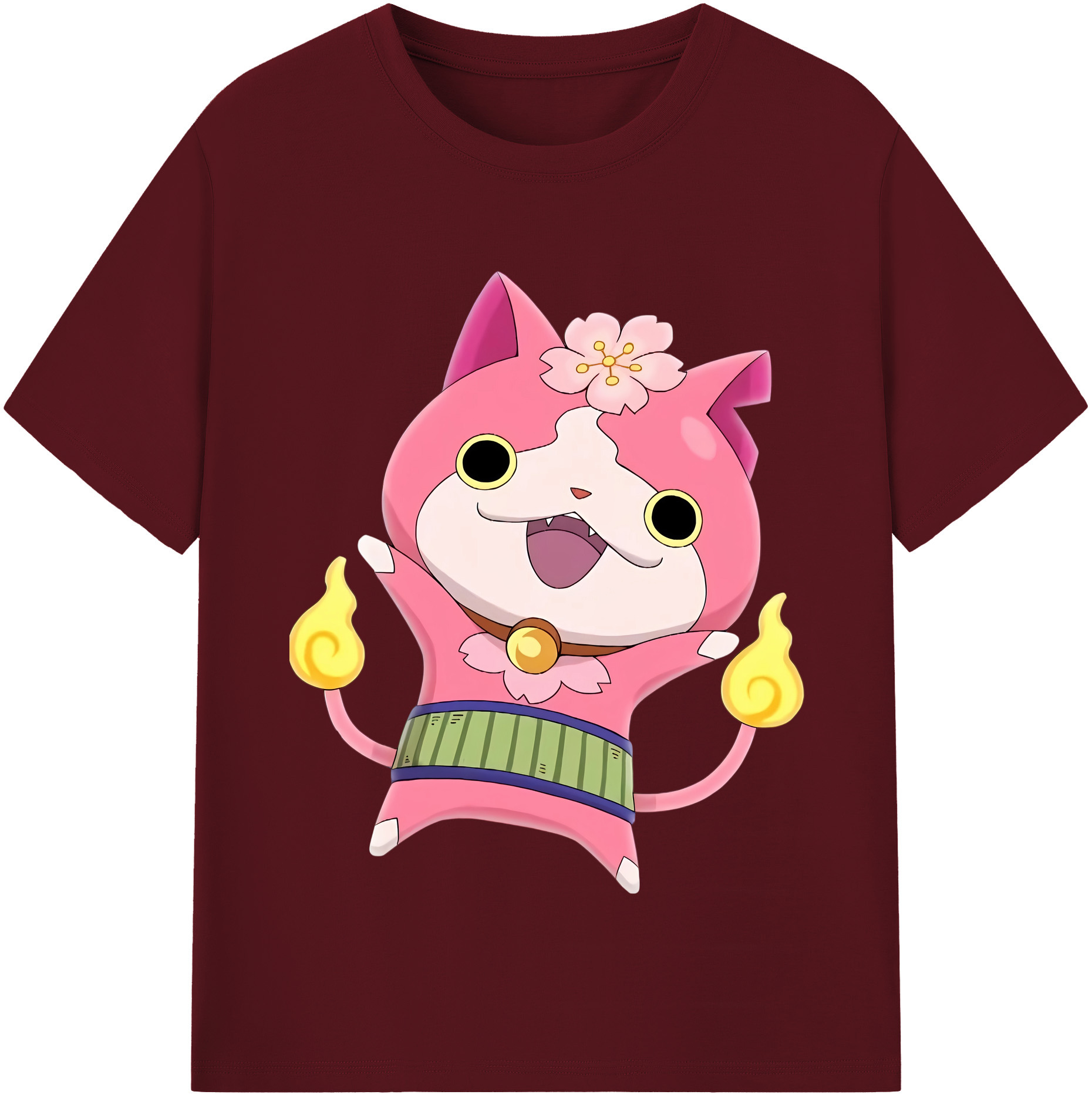 （画像用） 妖怪ウォッチ Yo-kai Watch 綿100％半袖Tシャツ（フロントプリント）